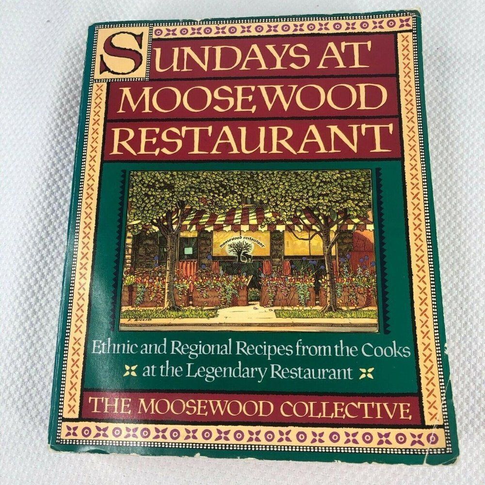 Sundays at Moosewood Restaurant 1990 Trade Paperback Cookbook